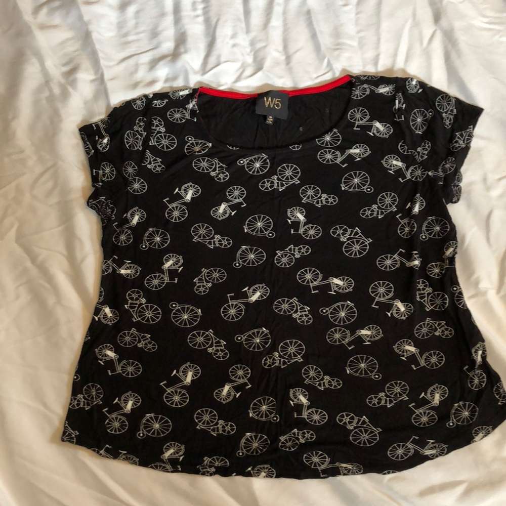Bicycle crop top